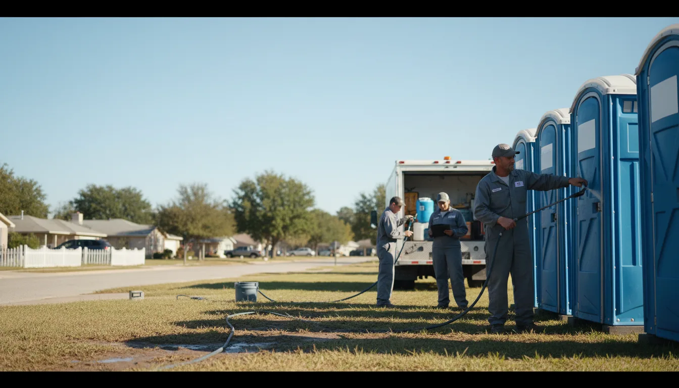 Long-Term Portable Toilet Rental in Parchman, MS near me